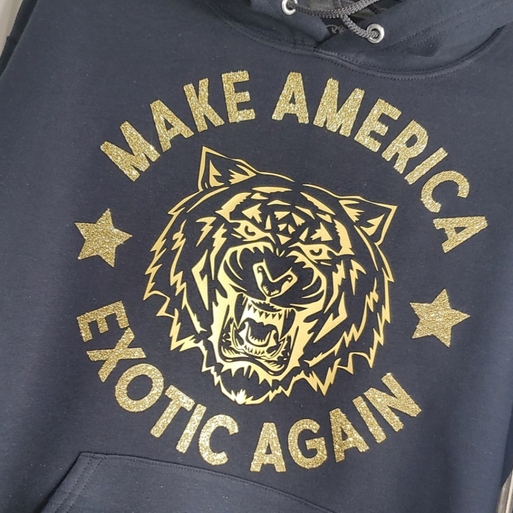 Tiger kind custom made hoodie